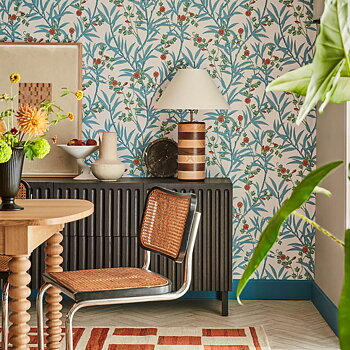 TAPET BAMBOO FLORAL,  Heat