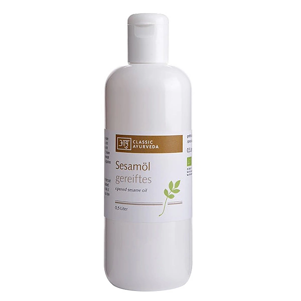 Sesamolja färdigmognad Classic Ayurveda 500 ml