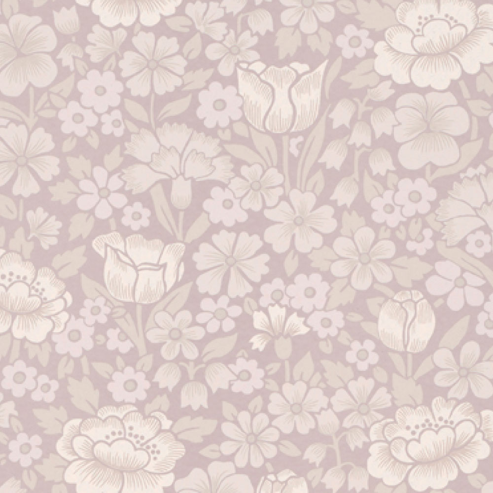 TAPET SPRING FLOWERS,  French Grey
