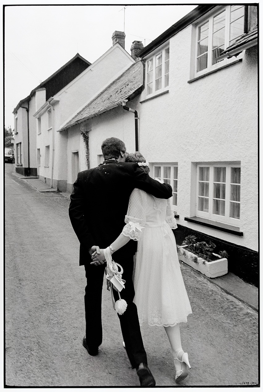 Couple after Wedding, Greeting Card