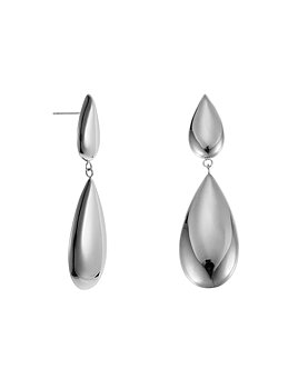 Cannes large earring steel