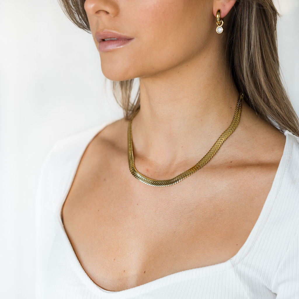 Annie necklace gold - 2