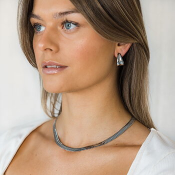 Annie necklace steel