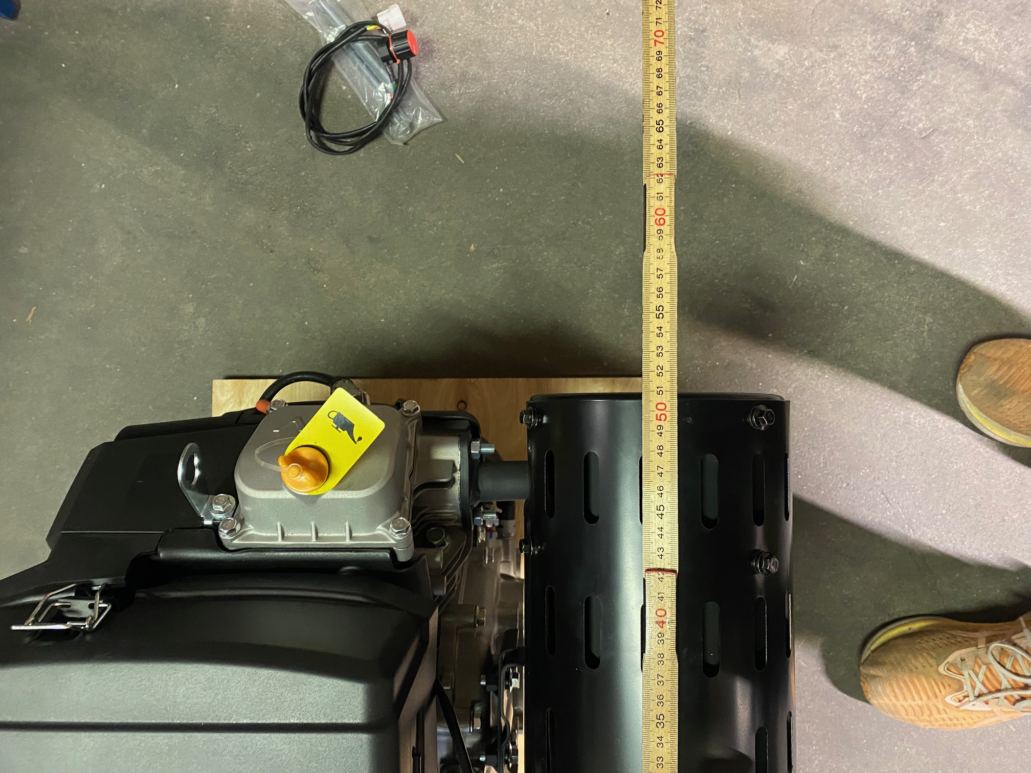 Loncin EFI motor H765i-E, 27 hk. Axellängd 90,5 mm - 11
