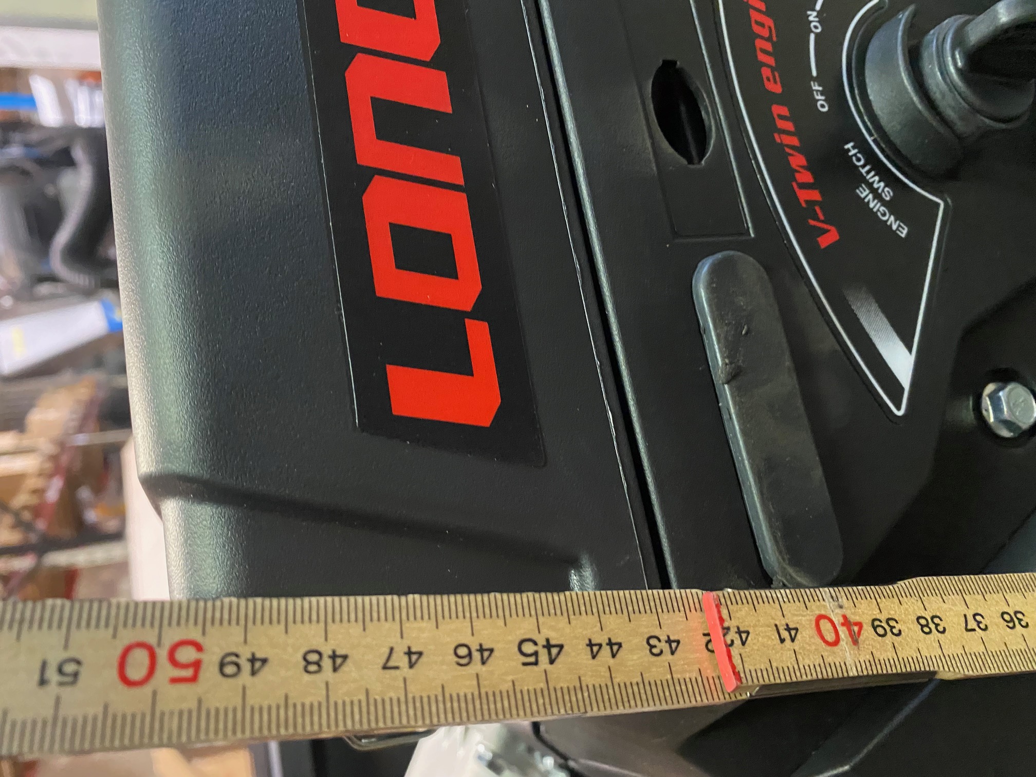 Loncin EFI motor H765i-E, 27 hk. Axellängd 90,5 mm - 13
