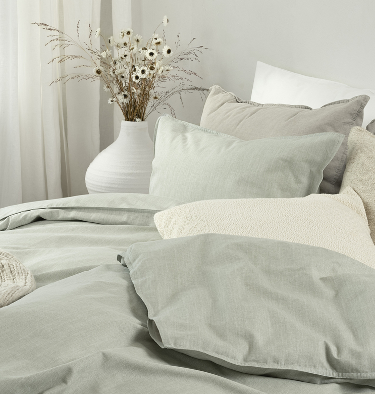 2-Dels Set Chambray Grön - 3