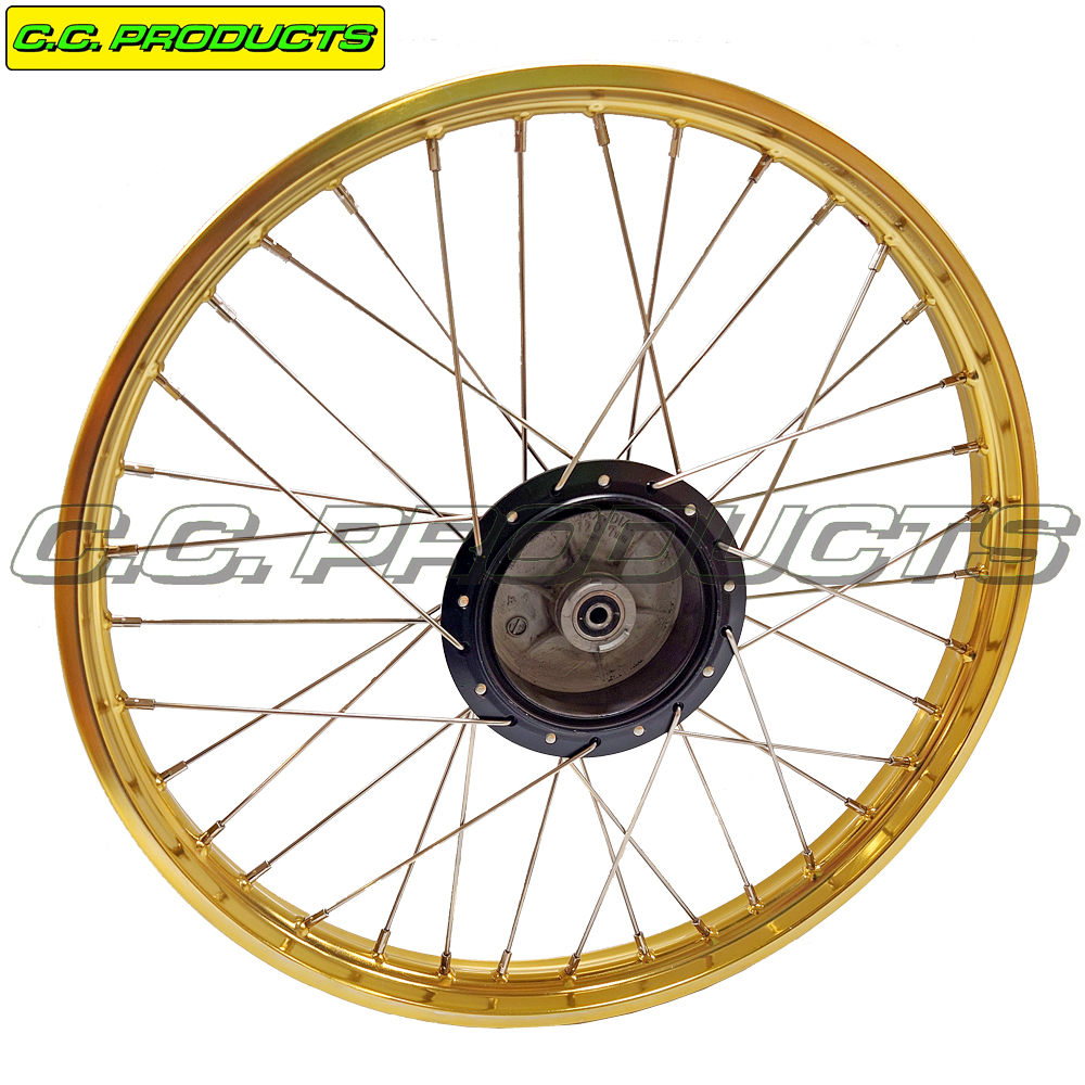 Spoke Set Suzuki TS 50 X 21-inch 84-01 Front Wheel - 2