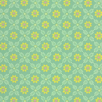 TAPET DITSY BLOCK, Verditer