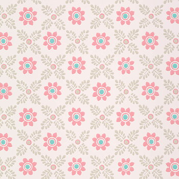 TAPET DITSY BLOCK, Carmine