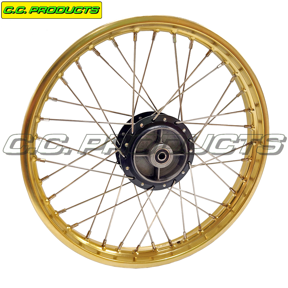 Spoke Set Suzuki TS 50 X 18-inch 84-01 Rear Wheel - 2