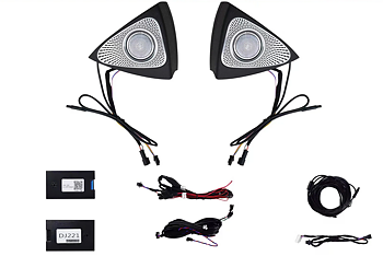 1. w221 comand tweeter 3d rotary 2pcs