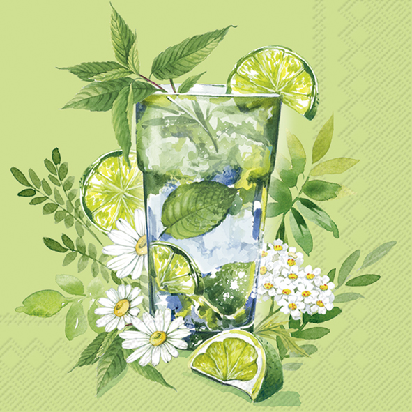 Green Cocktail Green Kaffe