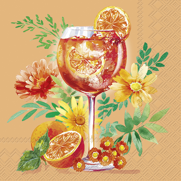 Orange Cocktail Orange Kaffe