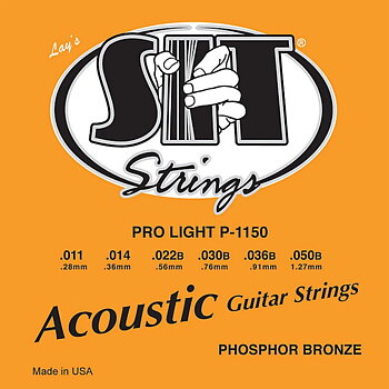 SIT Acoustic Phosphor Bronze Strings 011-050