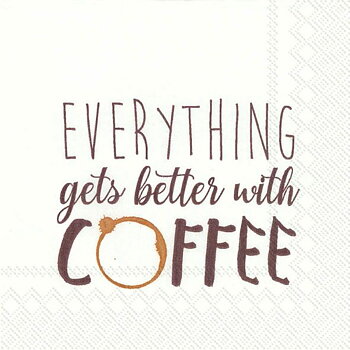 Better With Coffee Brown Kaffe
