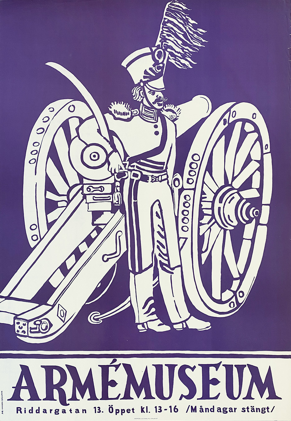 ARMÉMUSEUM – SOLDAT MED KANON (ANDERS BECKMAN)