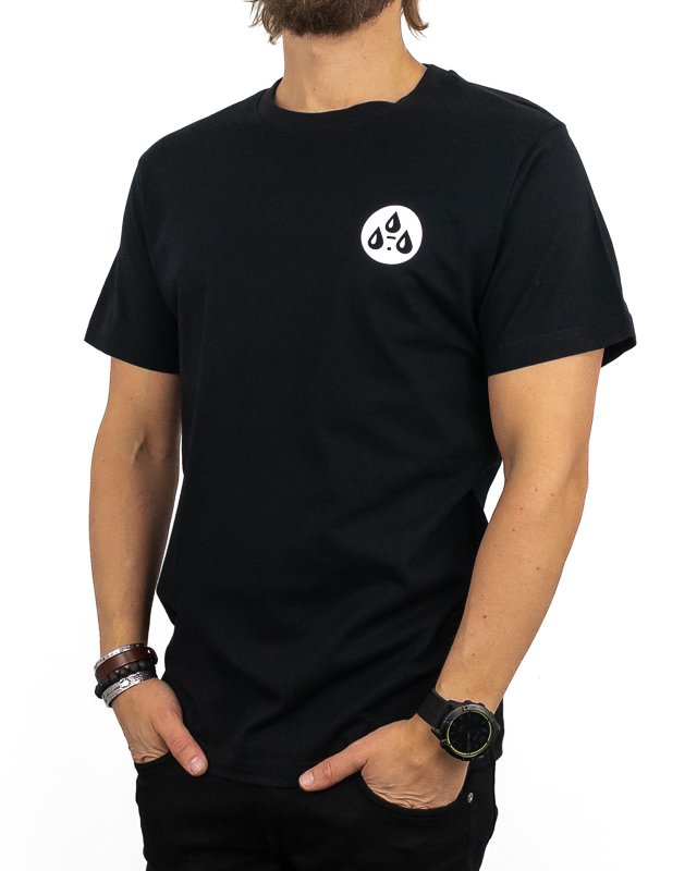 Jernhest Sip Happens Tee – Herr-T-shirt med Dödskalletryck - 2