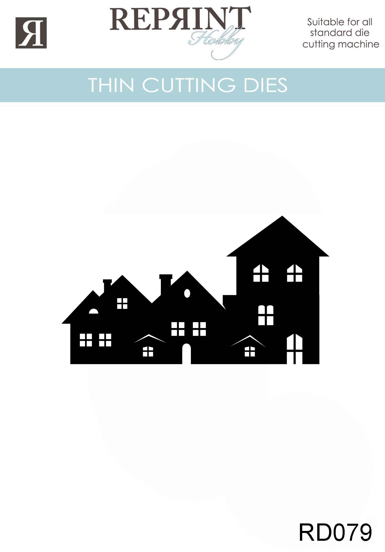 Dies - Reprint - Hus - 77 x 42 mm