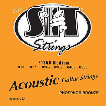 SIT Acoustic Phosphor Bronze Strings 013-056