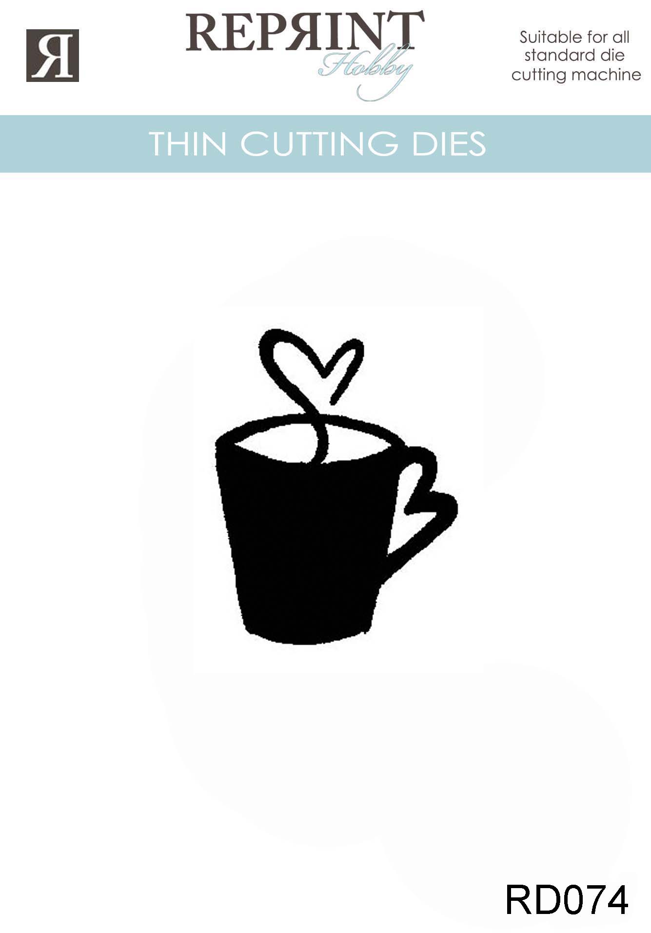 Dies - Reprint -Kaffemugg - 48 x 62 mm