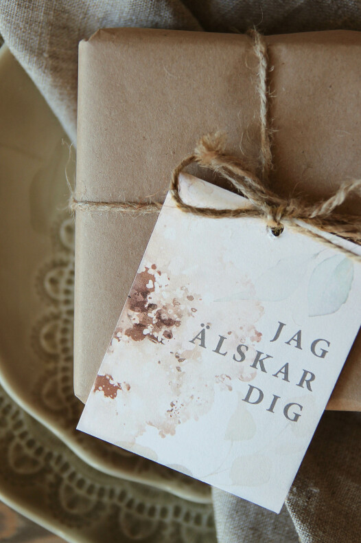 Gåvokort - Jag älskar dig