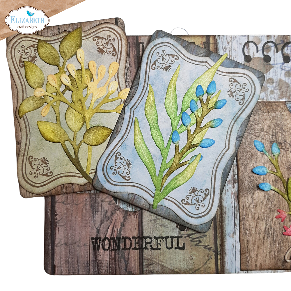 Elizabeth - Dies - Greenery Fillers 1 - 4