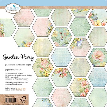 Elizabeth  -  Printed Cardstock - Garden Party 12x12