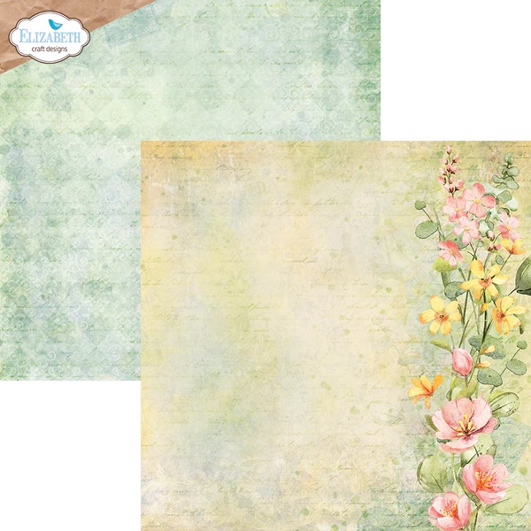 Elizabeth  -  Printed Cardstock - Garden Party 12x12 - 5