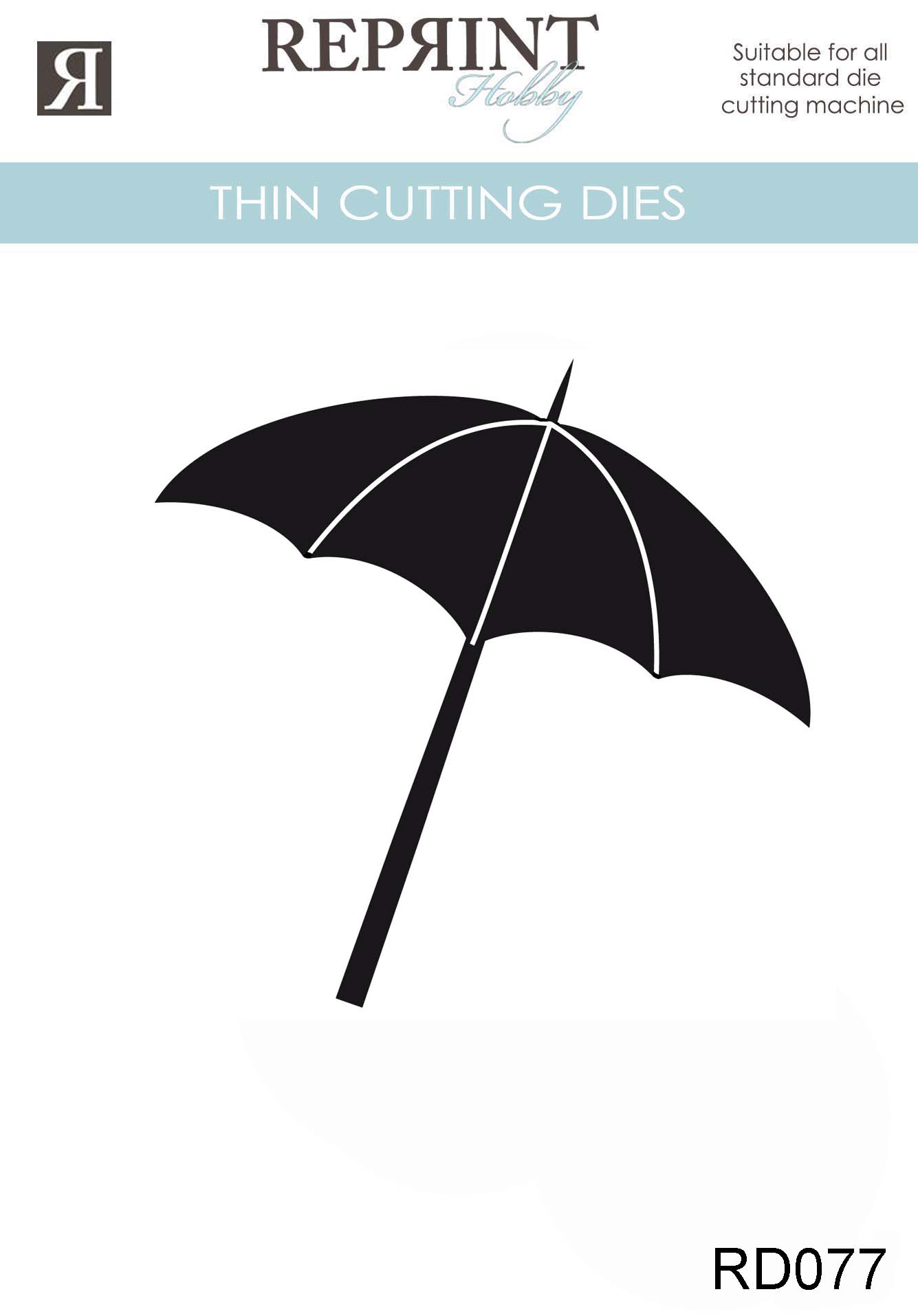 Dies - Reprint - Parasoll -  73 x 72 mm