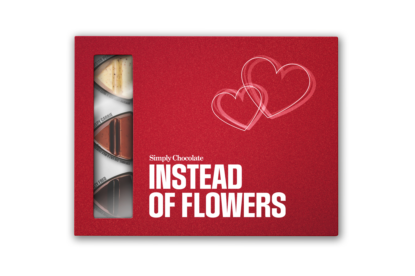 INSTEAD OF FLOWERS HEARTS
