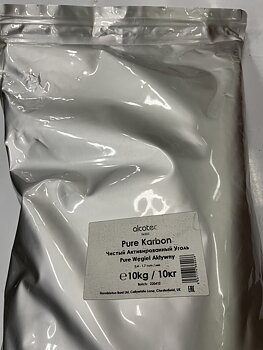 Alcotec Pure Carbon 10 kg (aktivt kul) 0,4 - 1,7 mm