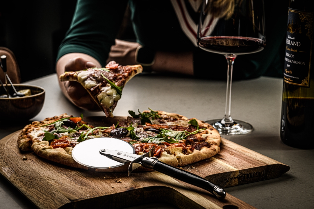 Laguiole Pizzaskärare Svart - 5