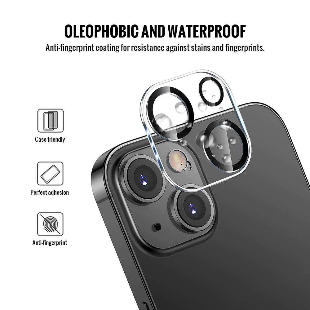 Bjornberry iPhone 15 Camera Lens Protector - Tempered Glas - 6