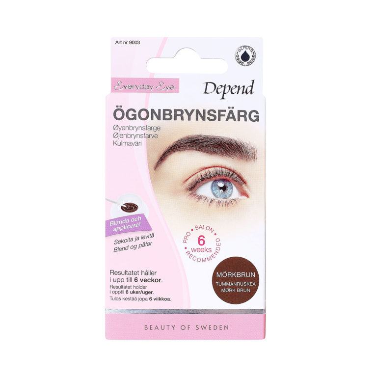 Depend Ögonbrynsfärg mörkbrun
