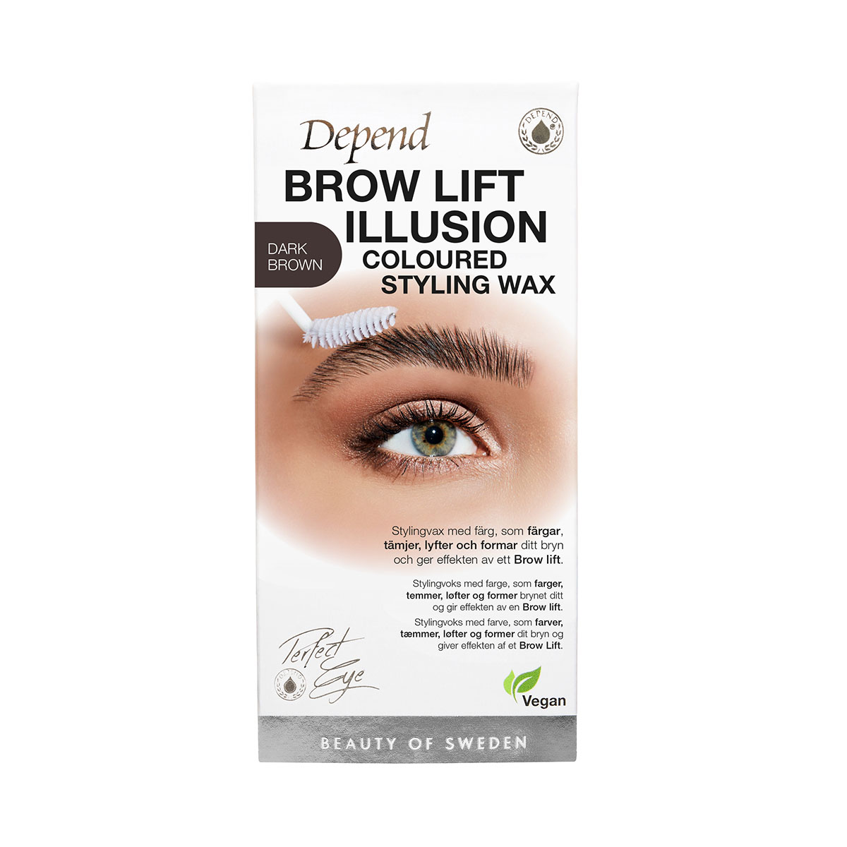 Depend Brow Illusion Wax Dark Brown