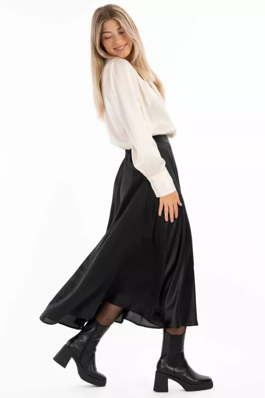 PARIS SKIRT SVART - 3