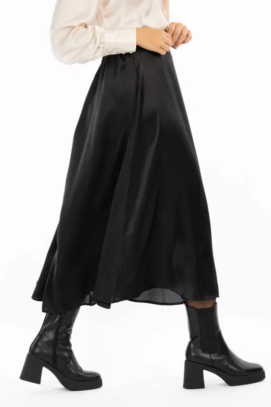 PARIS SKIRT SVART - 2
