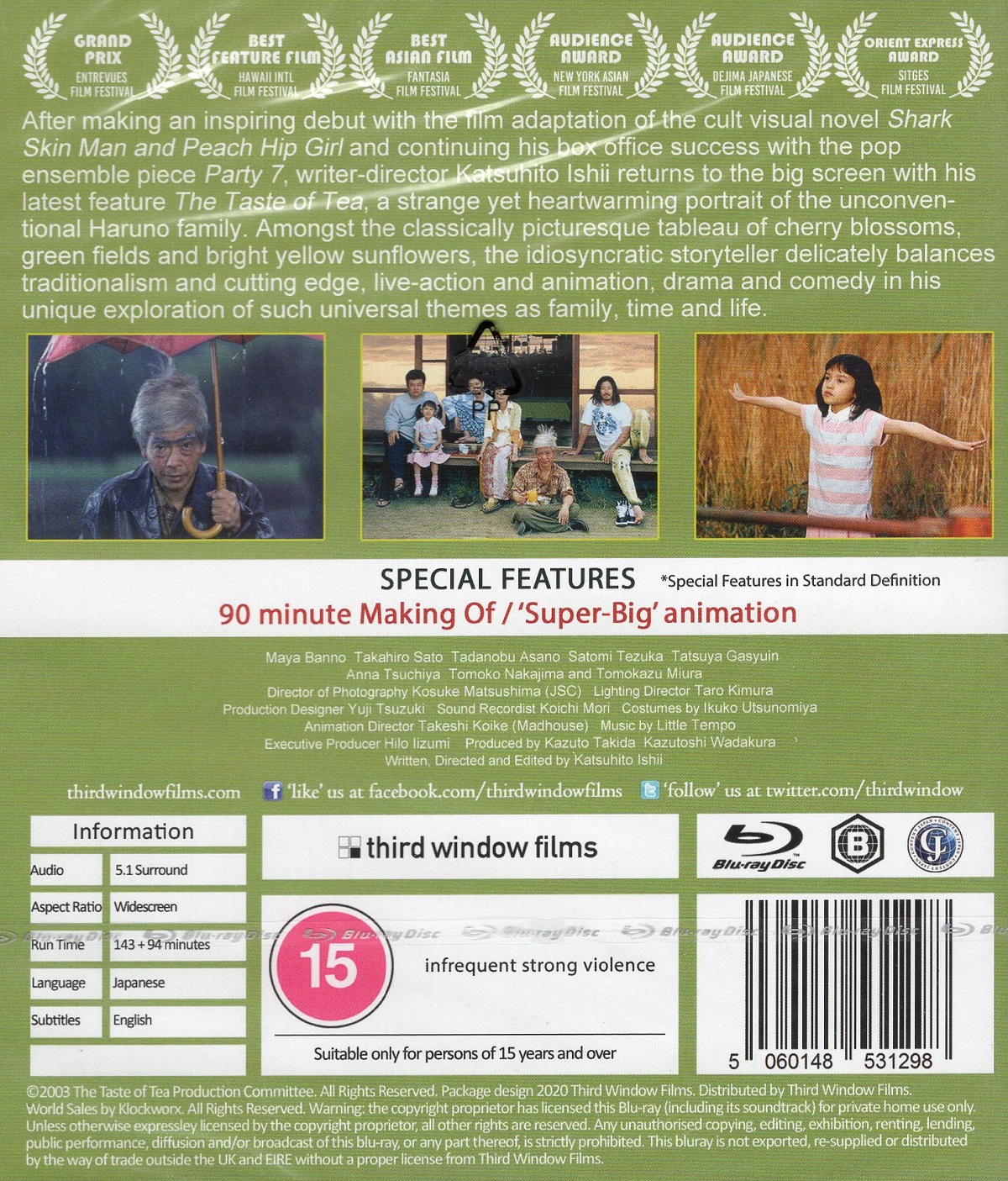 The Taste of Tea (ej svensk text) (Blu-ray) - 2