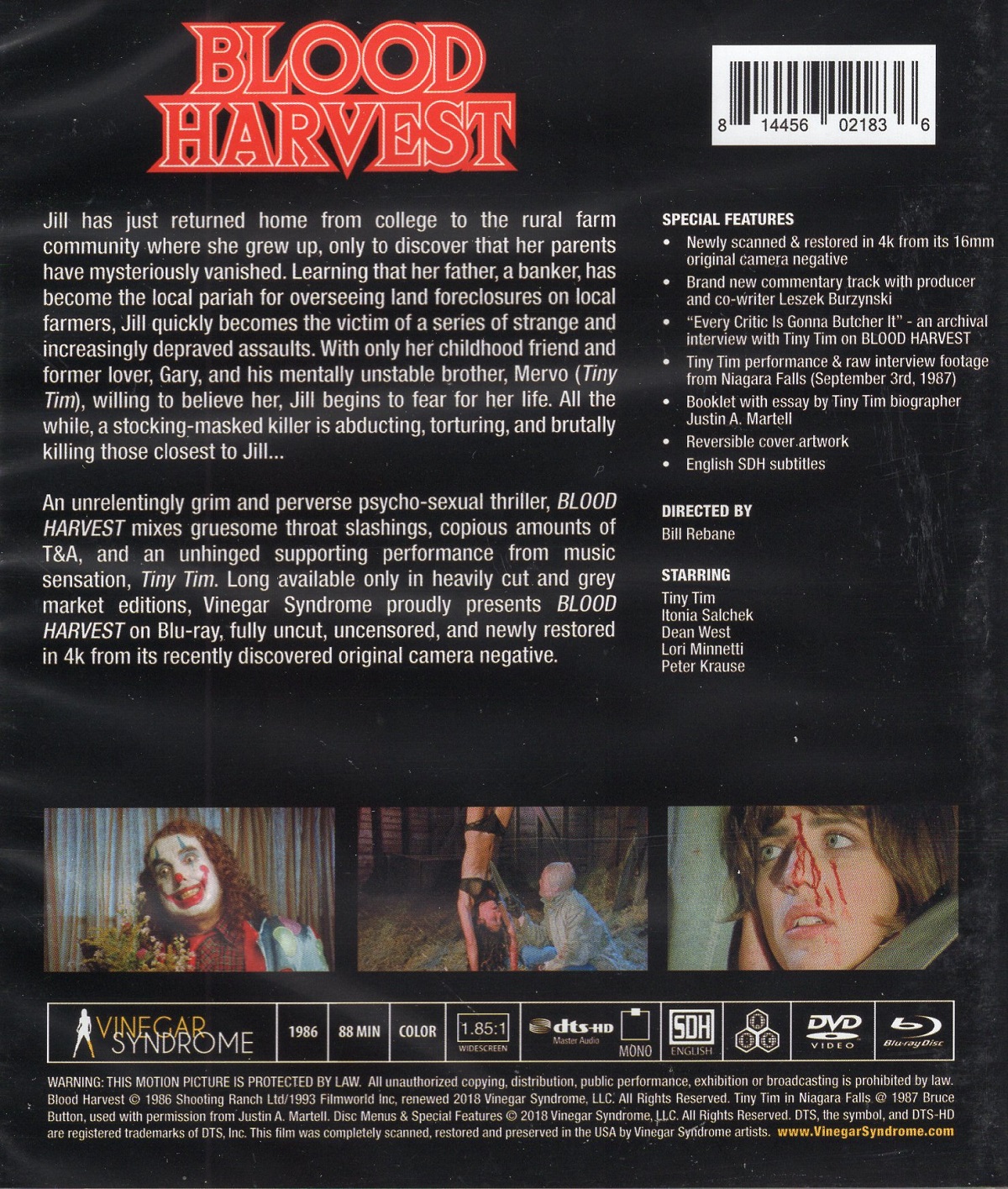 Blood Harvest (ej svensk text) (Blu-ray + DVD) - 2
