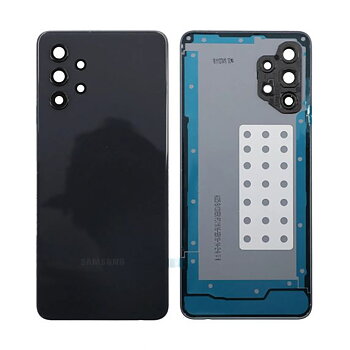 Samsung A32 4G Baksida med tejp - Svart