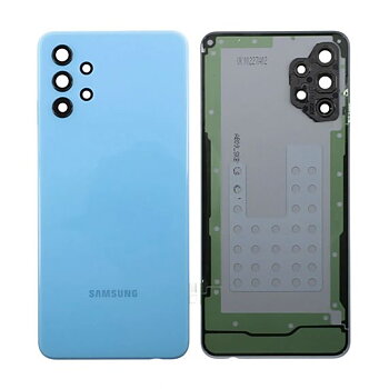 Samsung A32 5G Baksida med tejp  - Blå