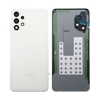 Samsung A32 5G Baksida med tejp - Vit