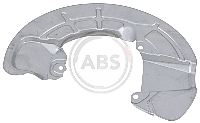 Bromssköld FRAM HÖGER    Volvo 850/ C70 I/ S70 I/ V70 I