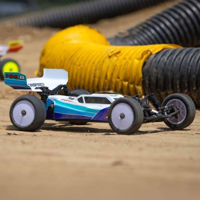 LOSI 1/16 Mini-B 2WD Buggy Brushless RTR, Blue - 4