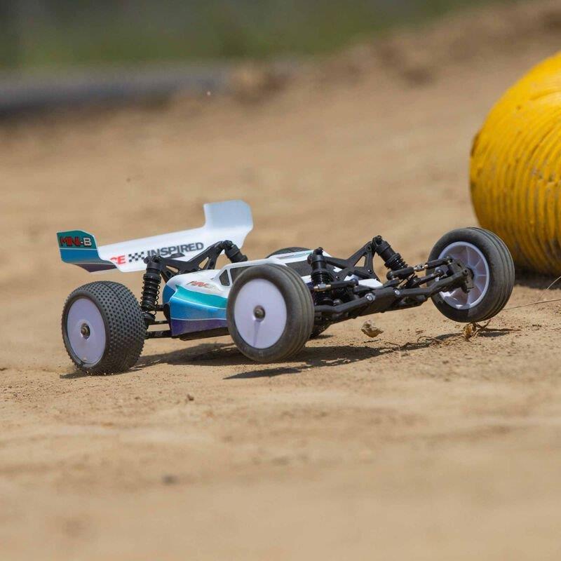 LOSI 1/16 Mini-B 2WD Buggy Brushless RTR, Blue - 2