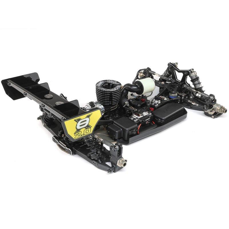 TLR 1/8 8IGHT-X/E Combo 4X4 Nitro/Electric Race Buggy Kit HAB