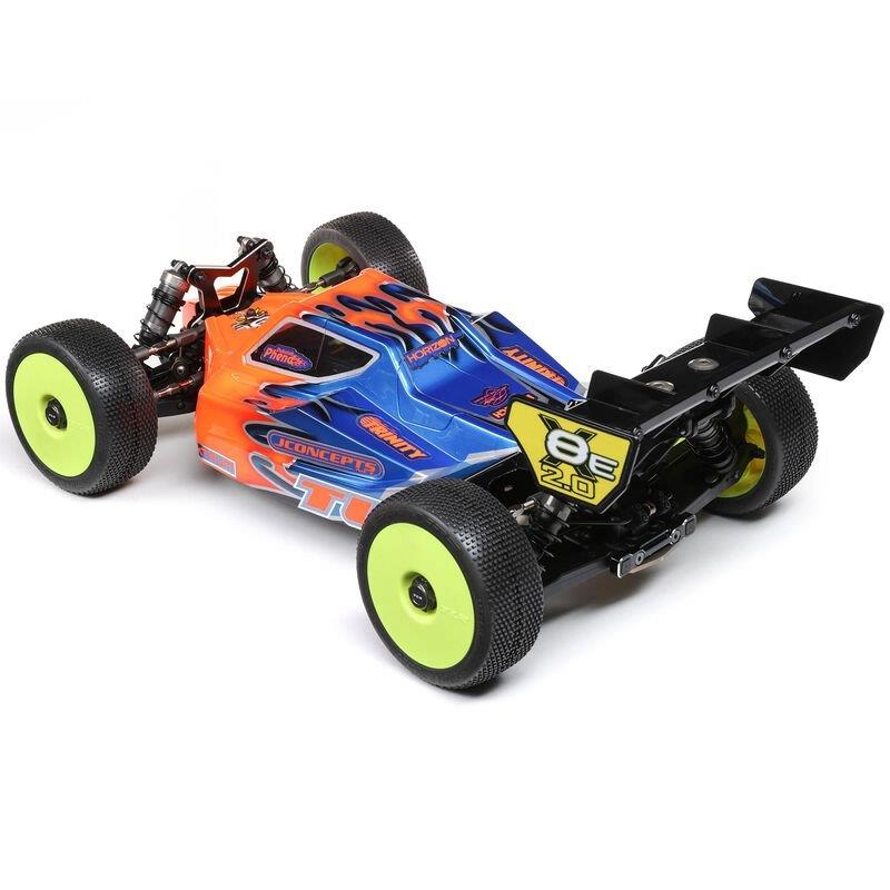TLR 1/8 8IGHT-X/E 2.0 Combo 4X4 Nitro/Electric Race Buggy Kit - 8