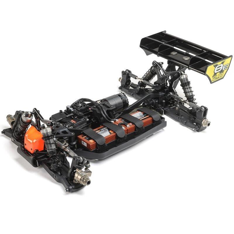 TLR 1/8 8IGHT-X/E 2.0 Combo 4X4 Nitro/Electric Race Buggy Kit - 18