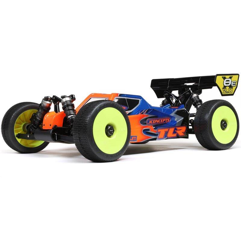 TLR 1/8 8IGHT-X/E 2.0 Combo 4X4 Nitro/Electric Race Buggy Kit - 10