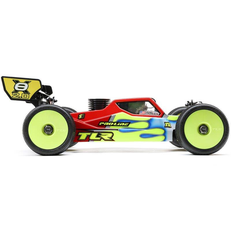 TLR 1/8 8IGHT-X/E 2.0 Combo 4X4 Nitro/Electric Race Buggy Kit - 13